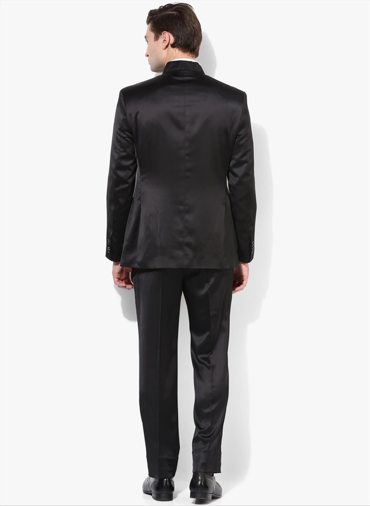 ADAM GLITZ BAN COLLAR Solid Men Suit Buy Black ADAM GLITZ BAN COLLAR Solid Men Suit Online at Best Prices in India Flipkart