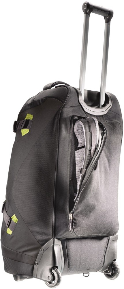 Deuter Trolley Bag Helion 80 Ltr Expandable Check-in Suitcase 2 Wheels - 29  inch Black, Moss - Price in India | Flipkart.com