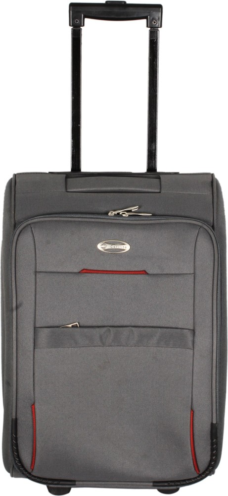 Carilite 18 2 Wheel Overnighter Cabin Suitcase 18 inch Grey