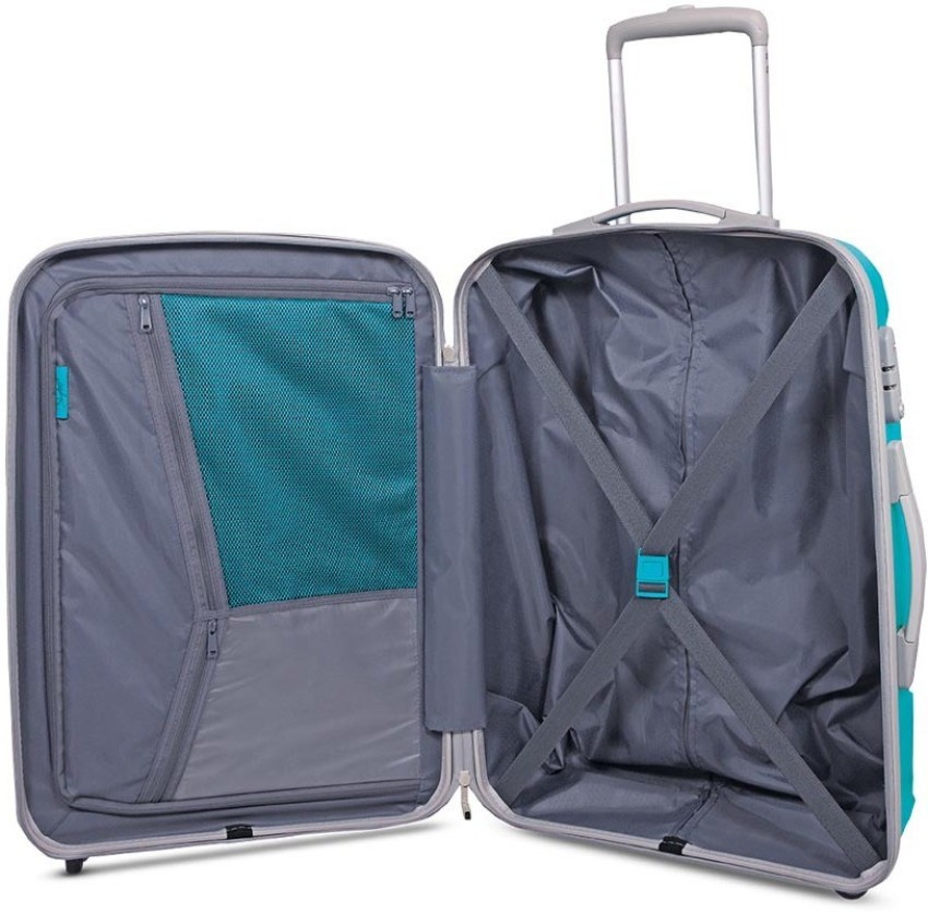 SKYBAGS Reef Check in Suitcase 4 Wheels 24 inch Turquoise Price in India Flipkart