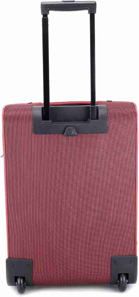 ALFA Hero Plus Expandable Cabin Suitcase 2 Wheels 22 inch Red