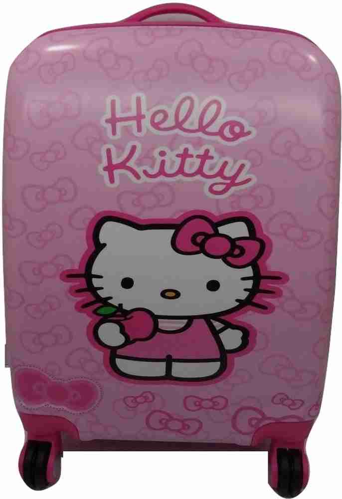 Easybags Hello Kitty Cabin Suitcase 4 Wheels - 20 inch Baby Pink - Price in  India | Flipkart.com