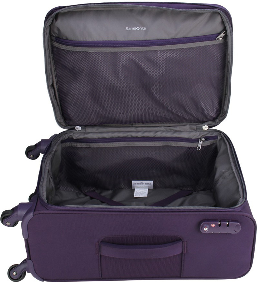 Samsonite purple online luggage