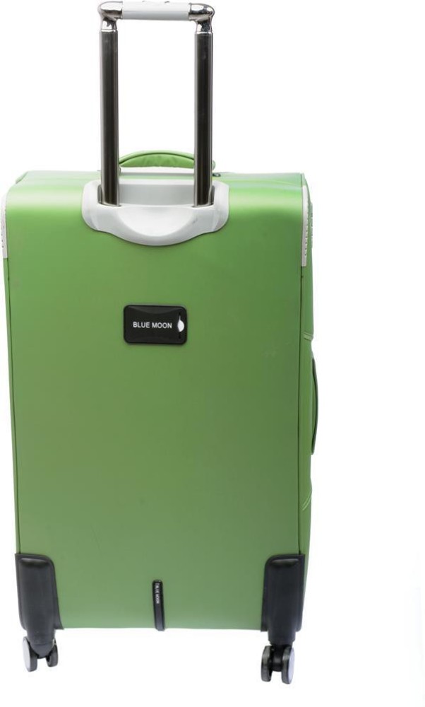 Bluemoon B 20 Expandable Check in Suitcase 4 Wheels 28 inch Green Price in India Flipkart