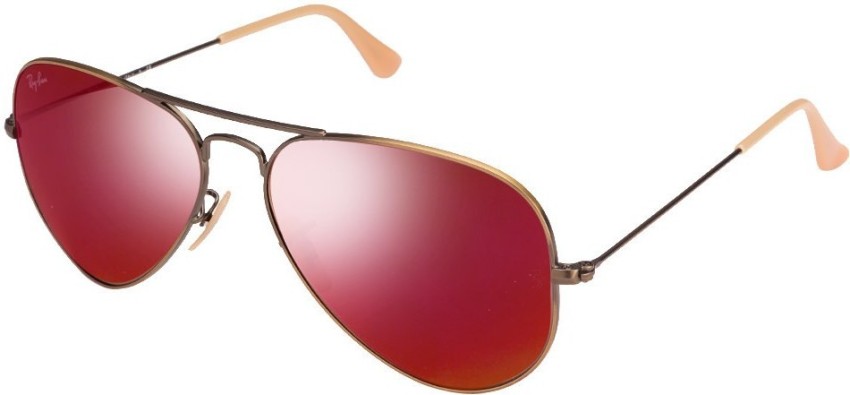 Ray ban best sale aviator red mirror