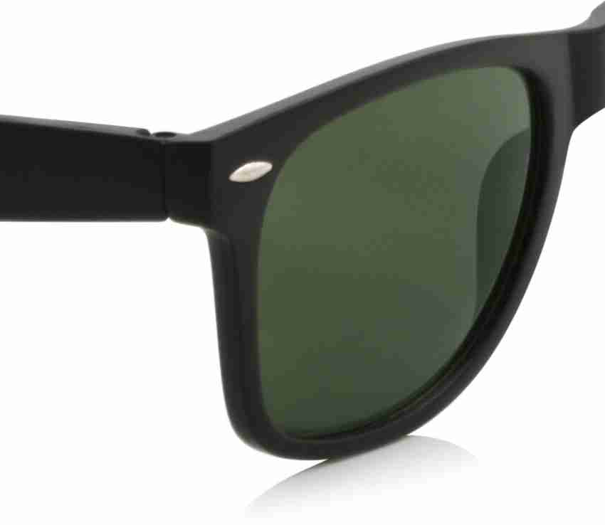 Buy Joe Black Wayfarer Sunglasses Green For Men Women Online Best Prices in India Flipkart
