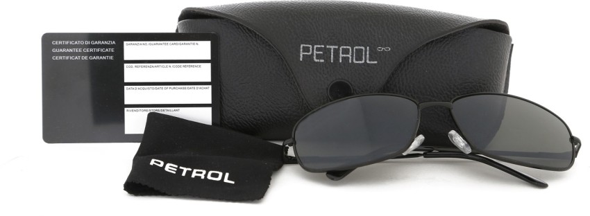 Buy PETROL Rectangular Sunglasses Grey For Men Online @ Best Prices in  India