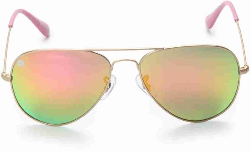 Buy AMERICAN SWAN Aviator Sunglasses Pink For Men Women Online Best Prices in India Flipkart