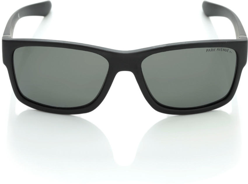 Buy PARK AVENUE Wayfarer Sunglasses Green For Men Online Best