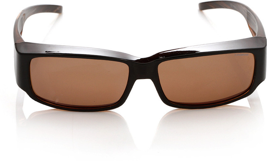 Buy POLAROID Spectacle Sunglasses Brown For Men Women Online