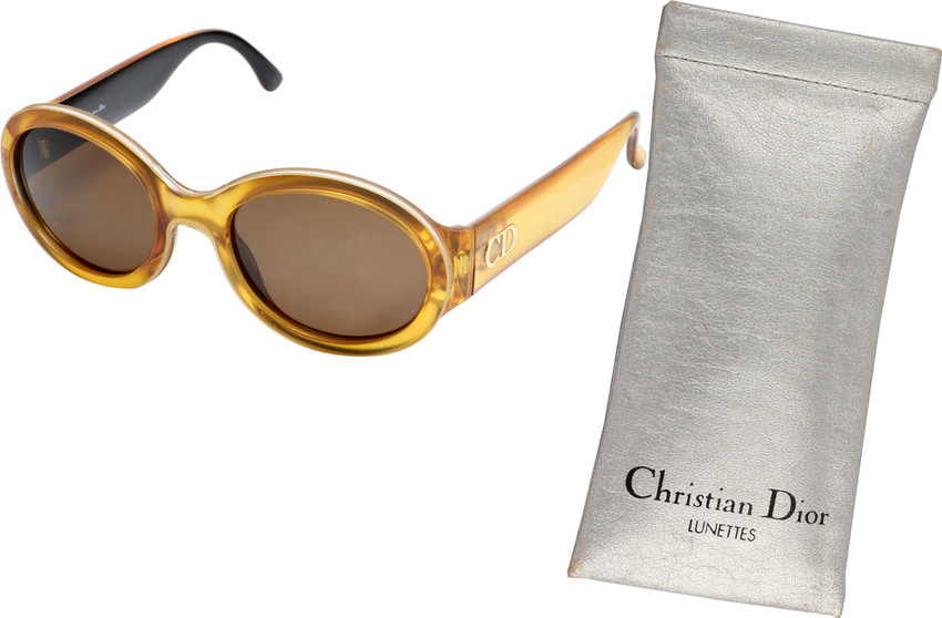 Buy Christian Dior Round Sunglasses Black For Men Women Online
