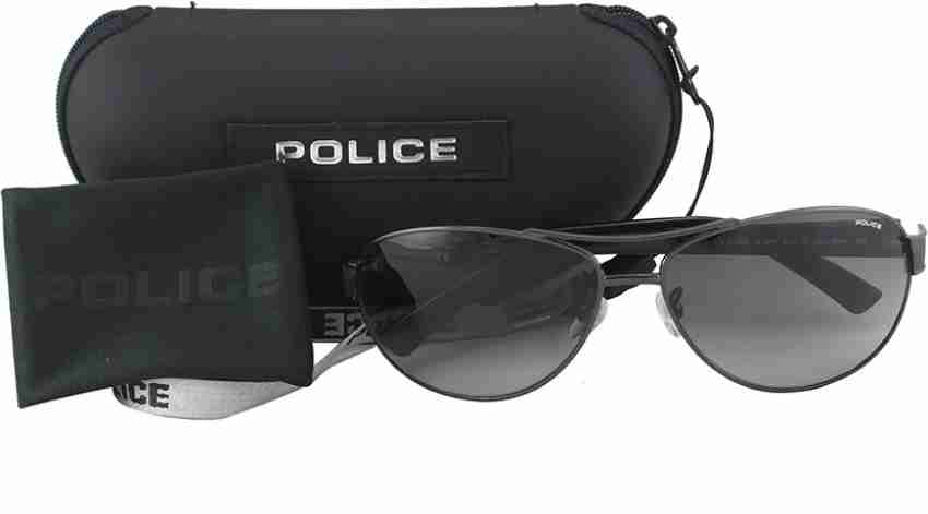 Police black aviator clearance sunglasses