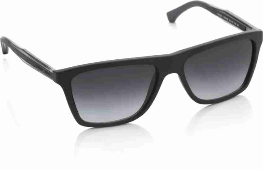 Buy EMPORIO ARMANI Wayfarer Sunglasses Black For Men Online