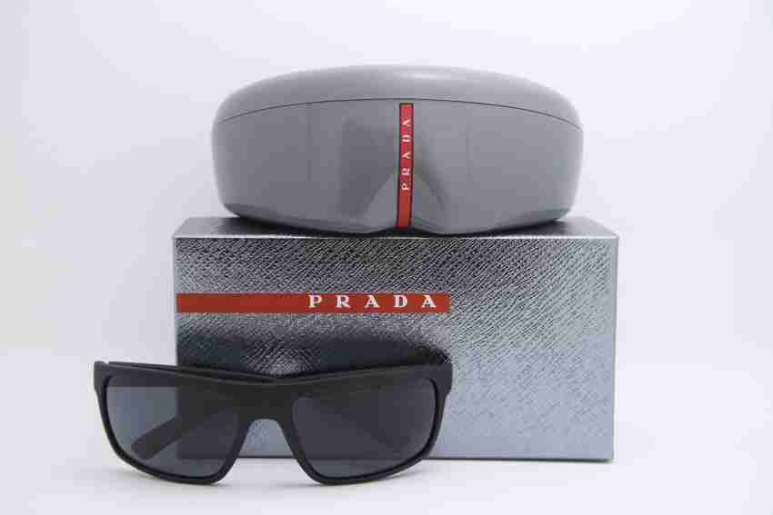 Mens prada wrap around clearance sunglasses