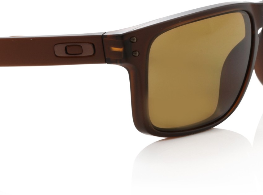 Oakley Big Taco Polarized Sunglasses OO9173-05 Brown Tortoise/Bronze