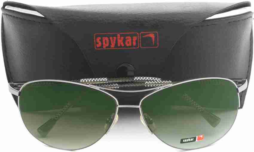 Buy Spykar Aviator Sunglasses Green For Men Women Online Best
