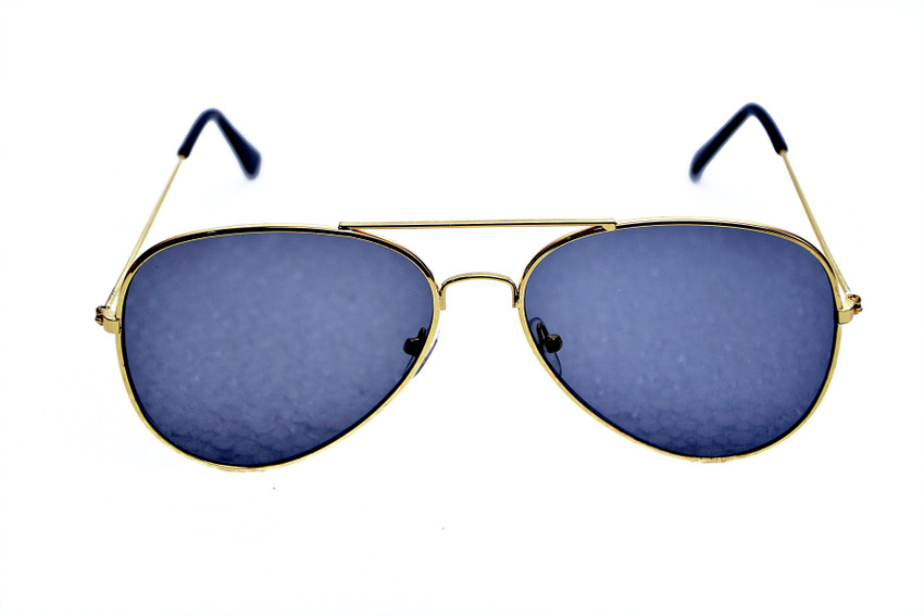 Navy blue aviator on sale sunglasses