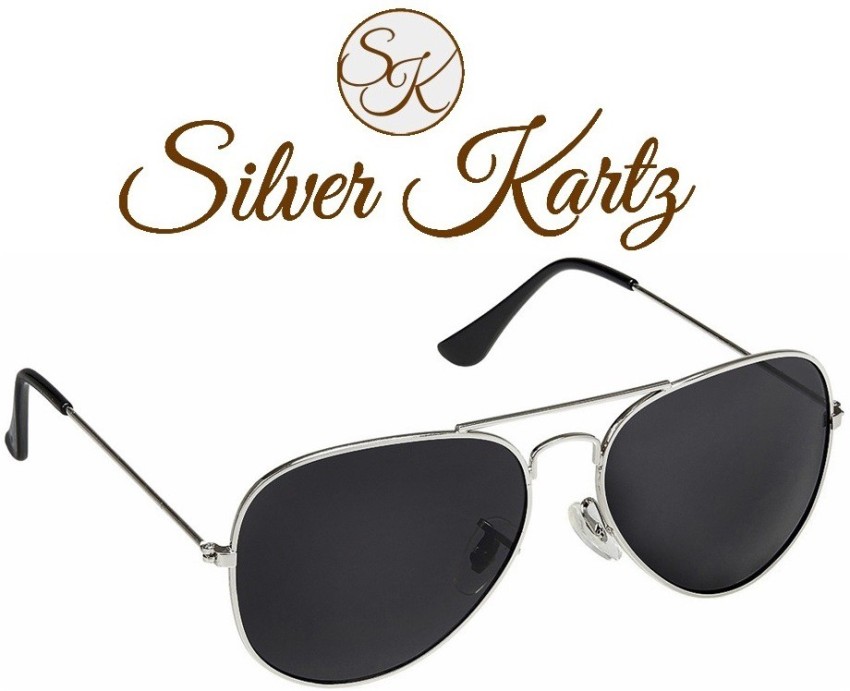 Silver kartz wrap around 2024 sunglasses