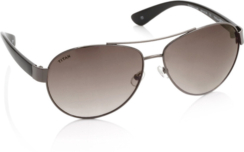 Buy Glares by Titan Aviator Sunglasses Brown For Men Women Online Best Prices in India Flipkart