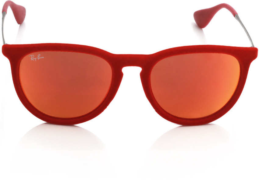 Buy Ray Ban Wayfarer Sunglasses Red For Men Online Best Prices in India Flipkart