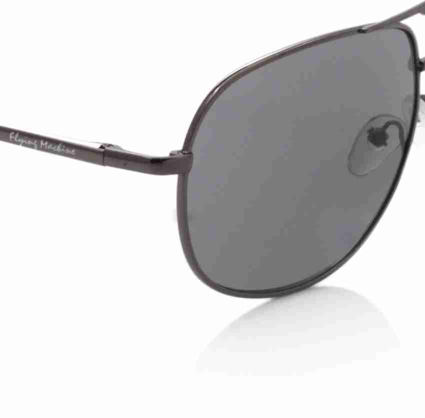 Buy FLYING MACHINE Aviator Sunglasses Grey For Men Women Online Best Prices in India Flipkart