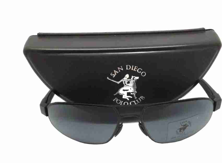 Buy San Diego Polo Club Oval Sunglasses Black For Men Online Best Prices in India Flipkart