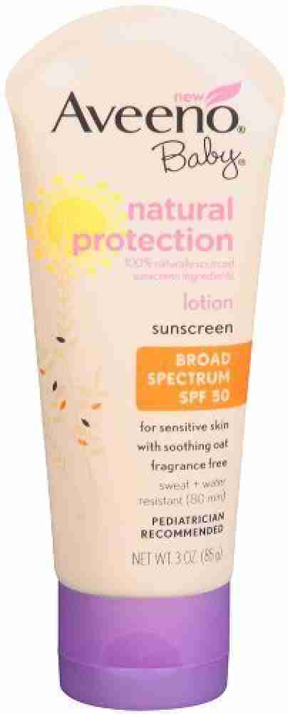 Aveeno baby store natural protection sunscreen