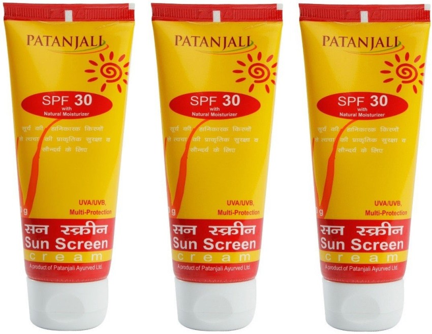 Patanjali sunscreen deals