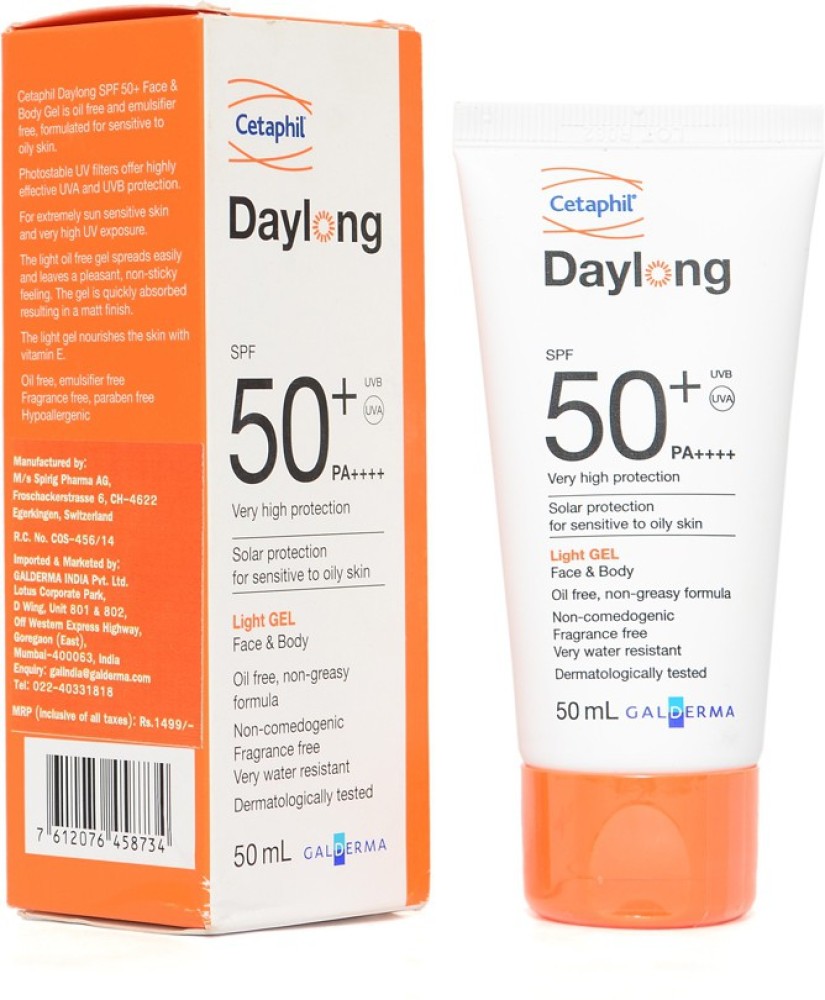 Cetaphil Sun Daylong SPF50+ Regulating Multi-Protection Face Fluid 50 ml