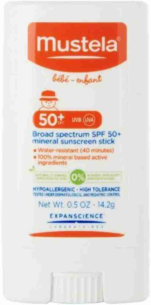 Mustela sunscreen hot sale stick
