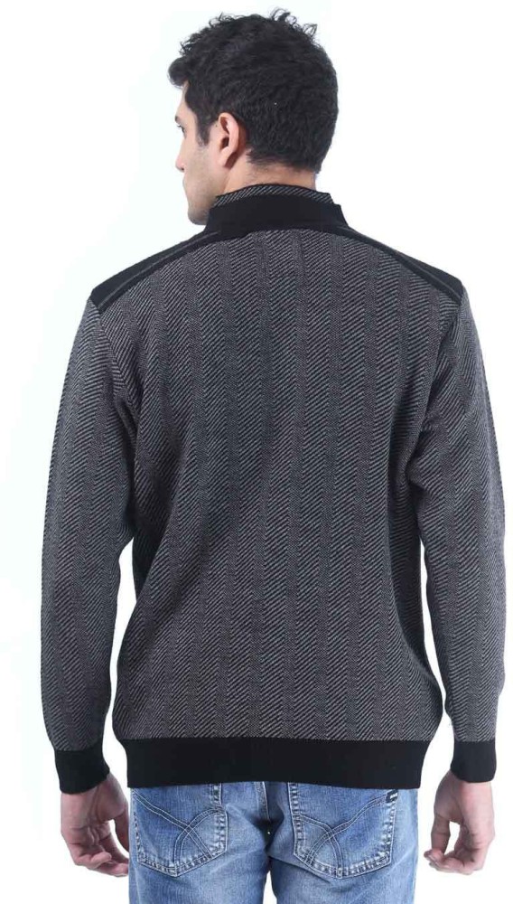 Consul Striped Turtle Neck Casual Men Black Grey Sweater Buy Black Consul Striped Turtle Neck Casual Men Black Grey Sweater Online at Best Prices in India Flipkart