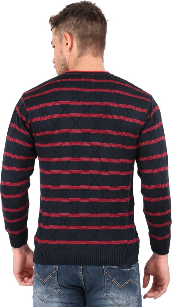 OXEMBERG Striped V Neck Formal Men Blue Sweater Buy Blue OXEMBERG Striped V Neck Formal Men Blue Sweater Online at Best Prices in India Flipkart