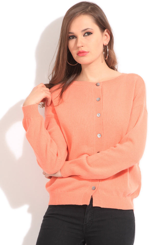 United Colors of Benetton Solid Casual Women Pink Sweater Buy