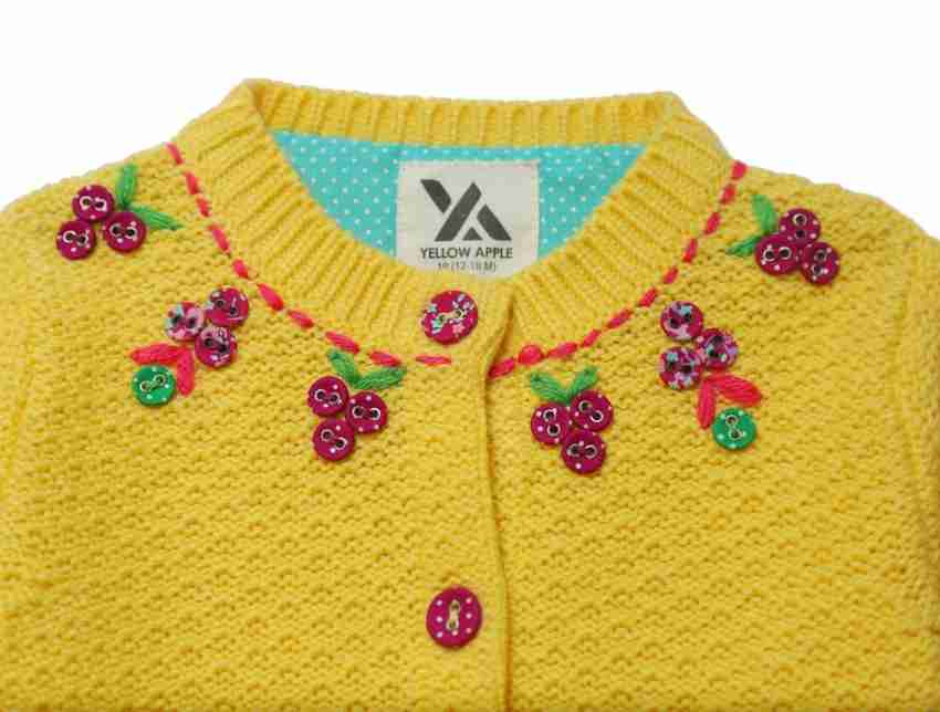 Yellow apple sweaters hot sale