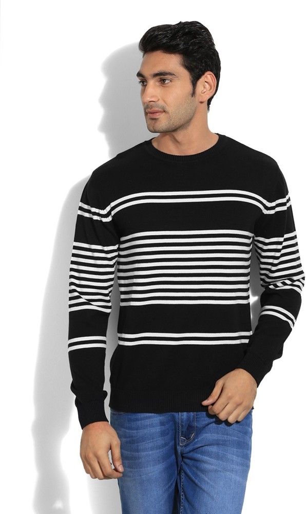 John Players Casual Men White Black Sweater Buy True Navy John Players Casual Men White Black Sweater Online at Best Prices in India Flipkart