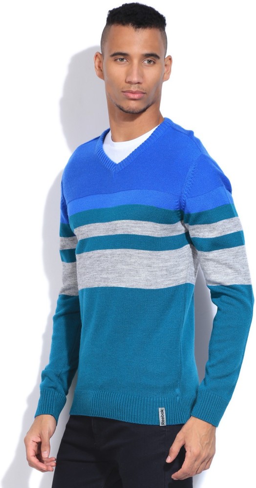 Reebok clearance blue sweater