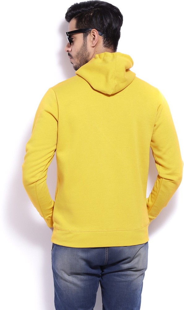 NUMERO UNO Full Sleeve Solid Men Sweatshirt Buy CHROME YELLOW