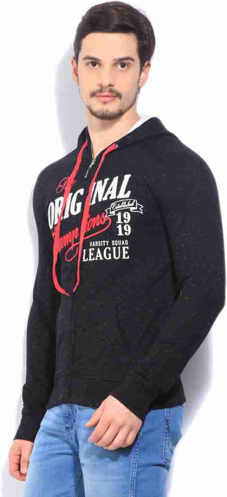 CHAMPION by FBB Full Sleeve Printed Men Sweatshirt Buy BLACK