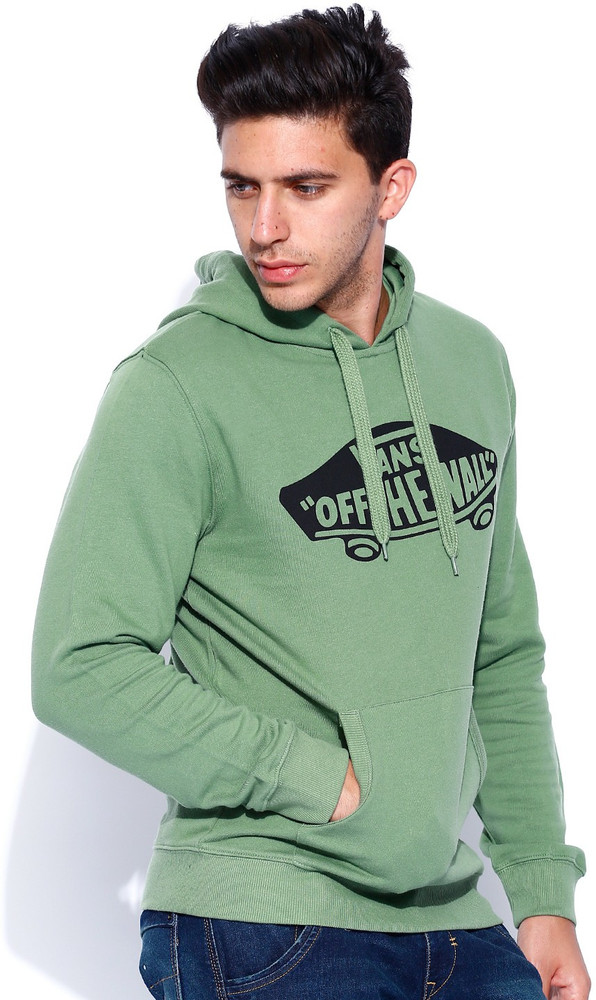 VANS Full Sleeve Printed Men Sweatshirt Buy Green VANS Full