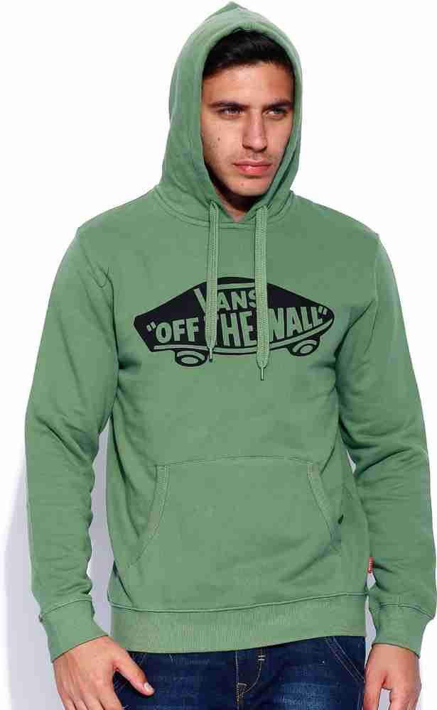 VANS Full Sleeve Printed Men Sweatshirt Buy Green VANS Full