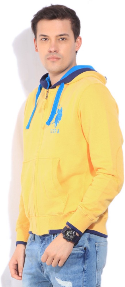 Us polo yellow clearance sweatshirt