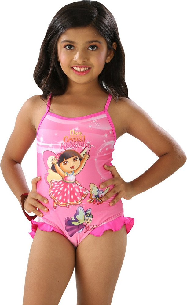 Fascinating Graphic Print Girls Swimsuit Buy Multi Fascinating Graphic Print Girls Swimsuit Online at Best Prices in India Flipkart