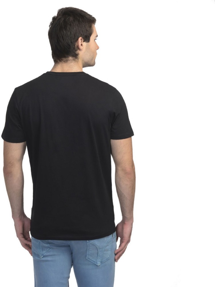 He Knows what is in every heart Printed Round Neck Half Sleeves Black  T-shirt for Men (BK015) at Rs 249 in New Delhi
