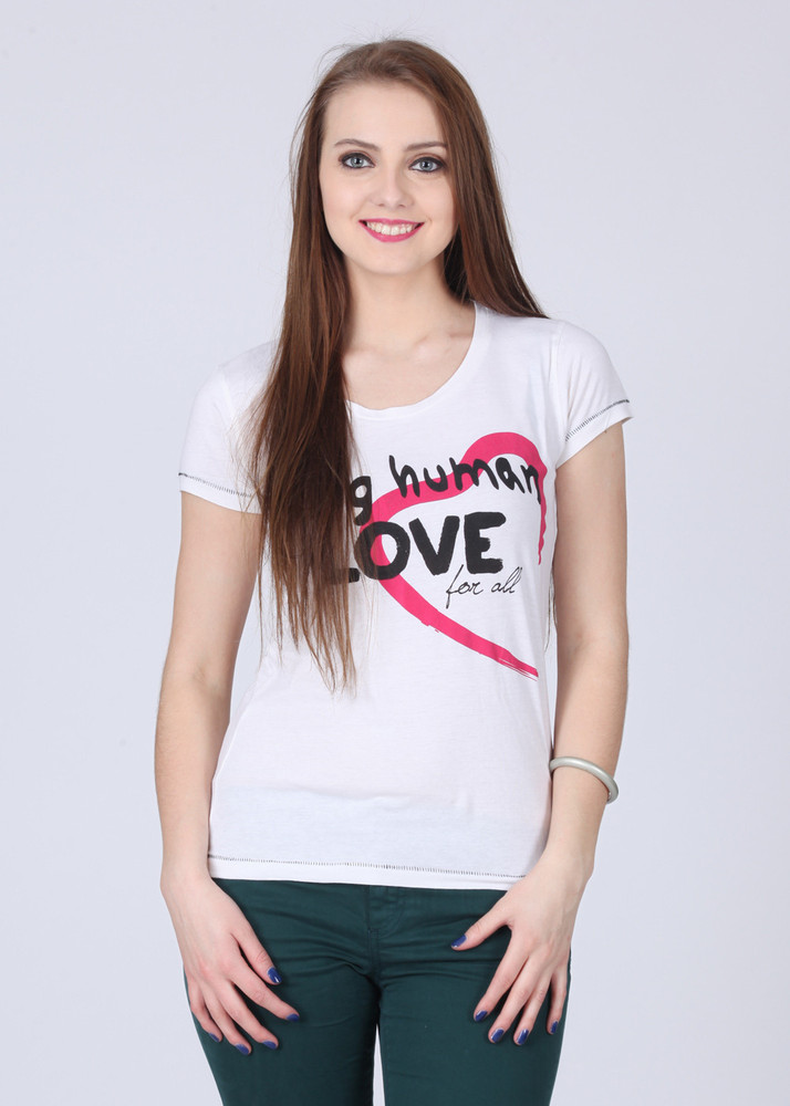 being human t shirt white