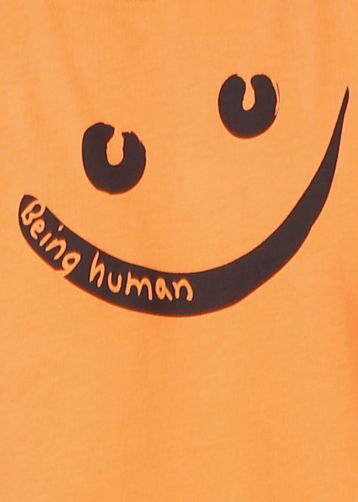 Being Human CLOTHING Printed Men Round Neck Orange T Shirt Buy Orange Being Human CLOTHING Printed Men Round Neck Orange T Shirt Online at Best Prices in India Flipkart
