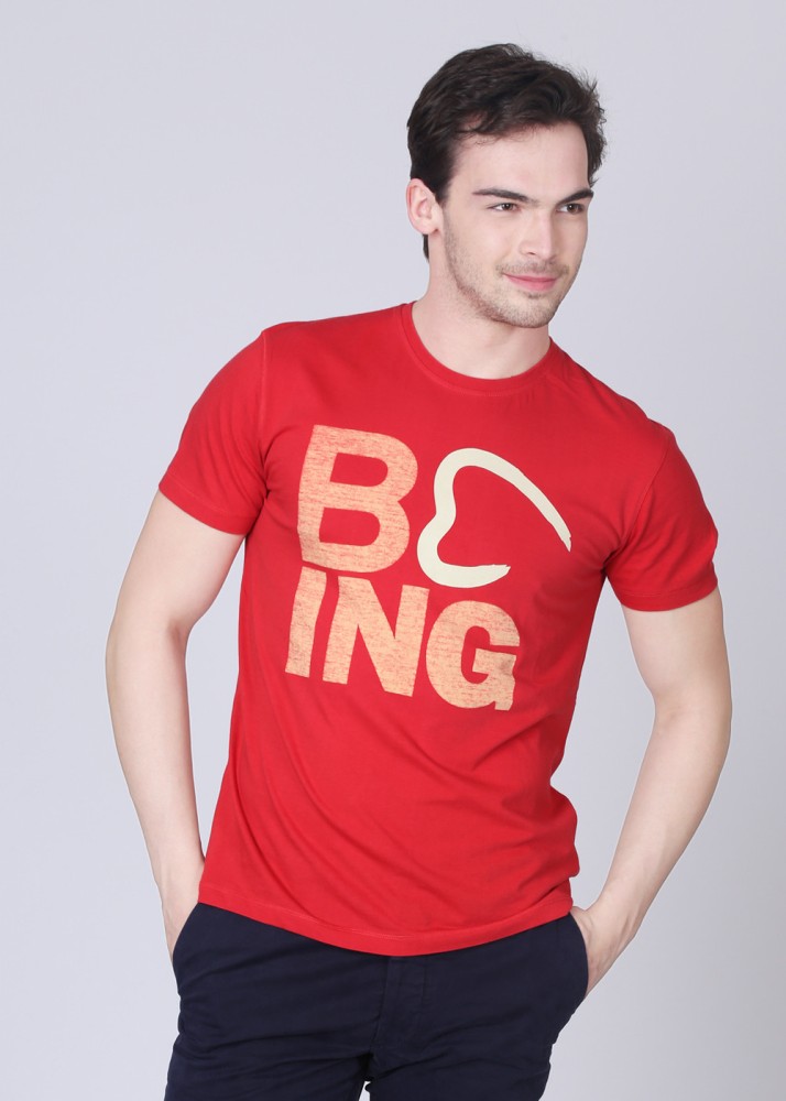 Being Human CLOTHING Printed Men Round Neck Red T Shirt Buy Red Being Human CLOTHING Printed Men Round Neck Red T Shirt Online at Best Prices in India Flipkart