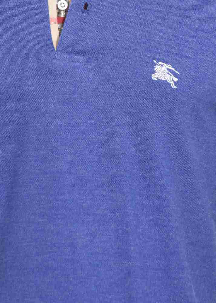 Burberry t shirt blue deals