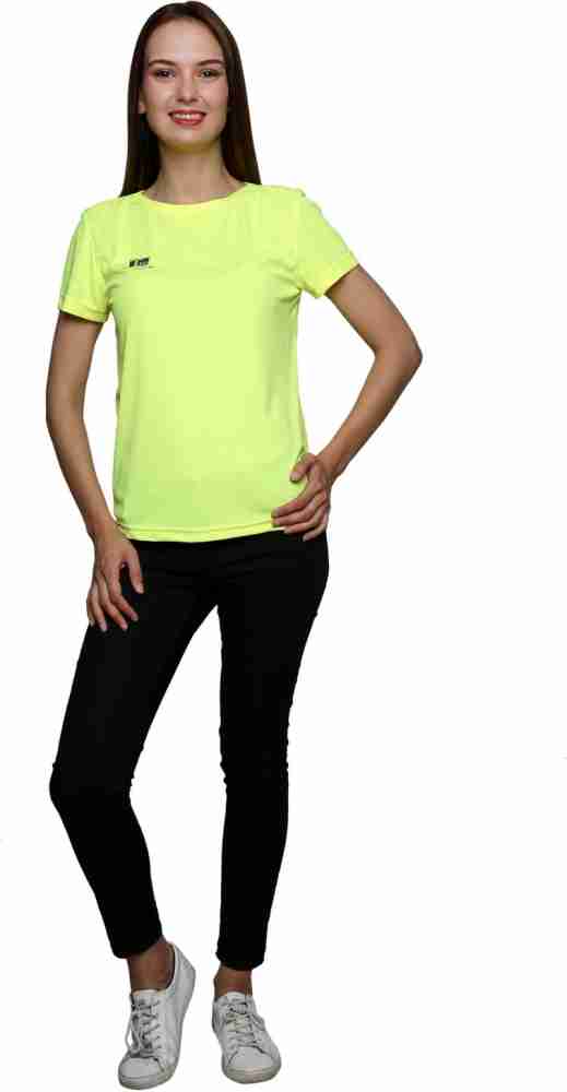 Plain Neon Green Women Sports Wear at Rs 545/set in Ludhiana