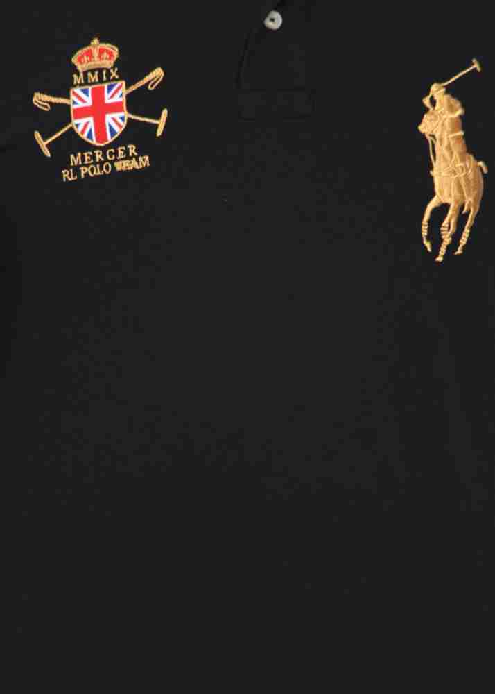 T-shirt Polo Ralph Lauren Black size XXXL International in Cotton - 35682855