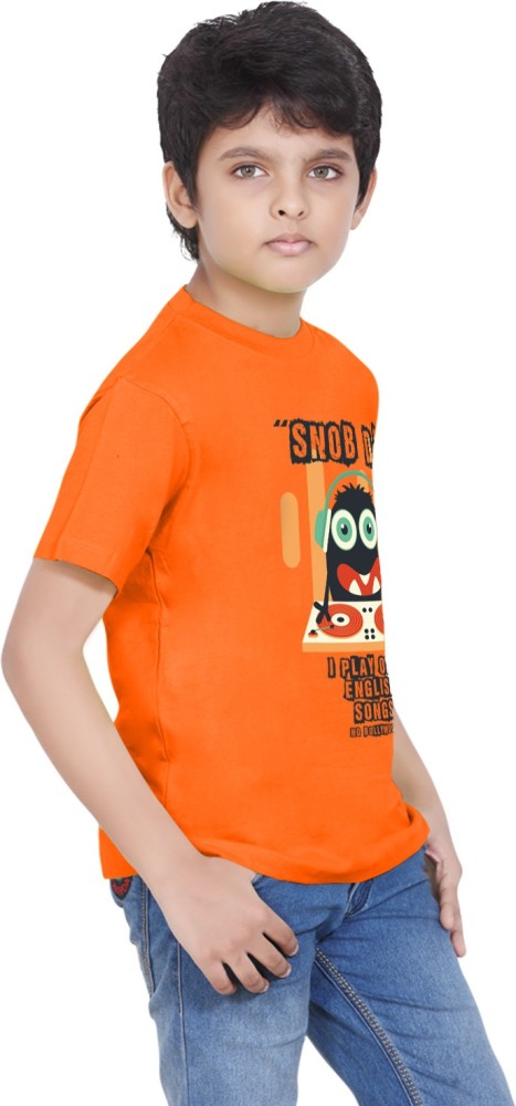 Flipkart.com TANTRA Boys Graphic Print T Shirt - Round Neck